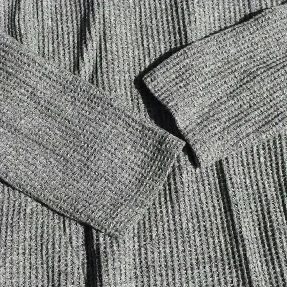 CHICO'S ZENERGY 2 Piece Set Waffle Knit Tank Top Cardigan Sweater Women Small - Picture 10 of 12